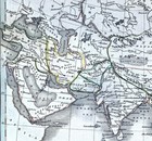 1835 Bradford Map Southern Asia China India Arabia Japan Korea Taiwan Tibet Iran