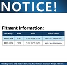 4wd Front Wheel Bearings Hubs For 2011 - 2016 Ford F-250 F-350 Super Duty Srw