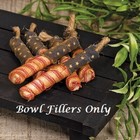 New Primitive Americana 6pc Firecrackers Patriotic Red Cream Dk Blue 3 h Cloth