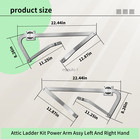 Left   Right  Attic Ladder Kit Power Arm Assy Fits Louisville Ladder Pr315500