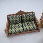 Sofa Coffee Table Living Room Set For Dollhouse Miniature Furniture Tea