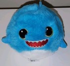 Ty Beanie Bouncers - Fins The Blue Shark  3-4 Inch  New Bouncy Ball Toy