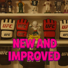  new And Improved  Glove Stand Display Case For Mma Signed Gloves