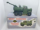 Vintage Original Boxed Diecast Dinky Supertoys No  661 Military Recovery Tractor