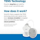 Omron Tens Unit Muscle Stimulator  Portable Pain Relief Device