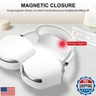 Maxjoy For Apple Airpods Max Smart Case Cover  Soft Pu Leather Protective Cov