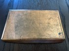 Vtg Mid-century Modern Copper Enamel Art Tray - Studio Handmade Abstract Design