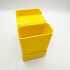 Vintage Space Age Modular Yellow Plastic Desk Drawer Retro Organizer Caddy Hof