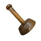 Antique Vintage Primitive Wooden Butter Press 