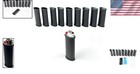 10-pack Custom Matte Black Lighter Cases - Perfect For Engraving   Styling