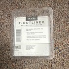 Andis T-outliner Replacement Blade  04521 Silver For Gto Gtx Go Orl Gi