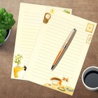 36 Pcs Writing Paper And Envelopes Set  Warm Cute Cat Themed Stationary Set D   