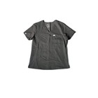 Figs Black Scrub Top