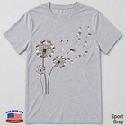 Women s Basset Hound Dog Mom Basshole Dandelion Flower T-shirt