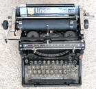 Excellent Antique Underwood No 5 Typewriter Standard Desktop Working 1926