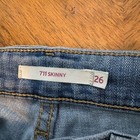 Levi s 711 Skinny Light Wash Jeans
