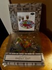 Game Night-shout Out Shot Spin Glass   Tic Tac Toe  Shot Drinking Game Set Of 3