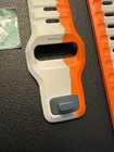 Nomad Apple Watch Sport Band Fkm    ultra Strike    44 45 49mm Orange   Grey M l