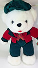 Snowflake Friends Christmas Teddy Bear White Collectible Plush Dan Dee Preowned