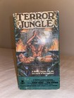 Terror In The Jungle Vhs Tape  Cult Horror Adventure Rare Htf Oop Vtg Video