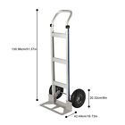 Aluminum Hand Truck Heavy Duty Moving Convertible Dolly Cart 500lbs Load