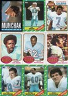 Houston Oilers Vintage Lot Of 40 Cards G-vg  fritsch  Curry  Bx4a
