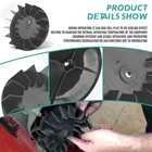 Ac-0108 Air Compressor Fan 5 75  Od For Craftsman Devilbiss Porter Cable  W