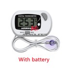Digital Lcd Thermometer Aquarium Fish Tank Vivarium Water -50    70    -38    158    New