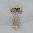Ufdc 1996 Seattle Washington Under The Lilacs  Pinback Girl On Swing Pin 2 