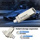 Sony 2tb High Speed Pendrive Usb Flash Drive Metal Pendrive Type-c Swapable Port