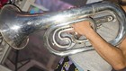 Rc01317 Jupiter Quantum Bflat Silver Marching Euphonium Excellent Condition