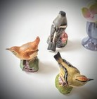 Vintage Royal Worcester Bone China Bird Figurines - Choose Wren Bullfinch Goldcr