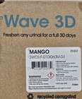 Wave 3d Urinal Deodorizer Screens  Mango Fragrance  10-pack 3wds-f-0101060m-04