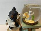 Disney Figaro   Cleo From Pinocchio Snow Globe Water Globe Hard To Find Rare