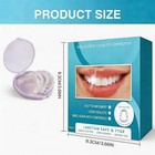 Smile Snap On Upper   Lower False Teeth Dental Veneers Denture Tooth Cover Set