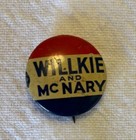 Vintage Lot Of Campaign Pins  33  Dewey  Stevenson  Humphrey  Hillary  Etc 