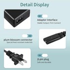 12v 4 5a Ac dc Adapter For Lcd Monitor Power Supply Cord Cable Ps Charger