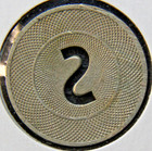 1942 Southern Coach Lines Chattanooga  Tn Transit Bus Token - Atwood  Tn 120-a