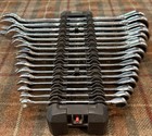 Gearwrench Combination Ratcheting Wrench Set 14 Piece Metric   16 Piece Sae