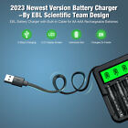 8-slot Universal Battery Charger For Aa Aaa Ni-mh Ni-cd Rechargeable Batteries