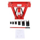 12 Ton Pipe Bender Manual Hydraulic Piping Bending Exhaust Tube Fabric   6 Dies