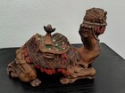 Vintage Antique H l  Judd Camel Inkwell Cast Iron 1800 s