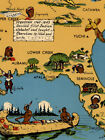 Indians Of The Usa Native American Tribes Historical Vintage Map Poster - 16x24