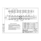  100h Heavy Duty Roller Chain X 10 Feet   2 Connecting Links   Same Day Shipping