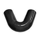 Id 2 5 Inch 135 Degree Elbow Silicone Coupler Hose 6  Leg Id  2 5   63mm  Black