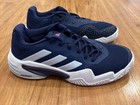 Mens Adidas Barricade Sz 8 5  id8563  Navy Blue  White Tennis   Pickleball