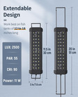 11w Aquarium Led Light For 12 To 18 Inch Fish Tanks Extendable Fish Tank Light W