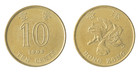 Hong Kong 10 Cents - 5 Dollars 6 Pieces Set  1998-2019  Km  64-69a  Mint