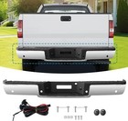 Chrome Steel Rear Bumper Face Bar For 2006-2008 Ford F150 W parking Sensor Hole