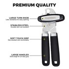 Can Opener Manual  Heavy Duty Can Opener With Sharp Blades And Smooth Cut